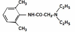 Lidocaine Structure