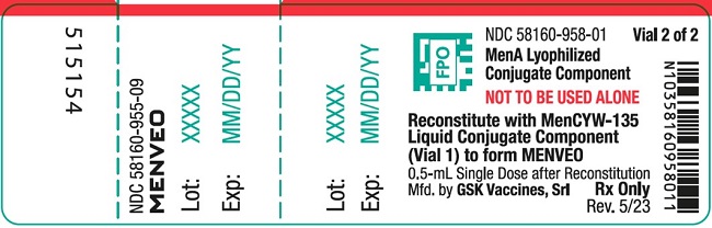 Menveo MenA vial label