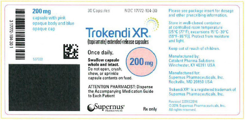 PRINCIPAL DISPLAY PANEL - 200 mg Capsule Bottle Label