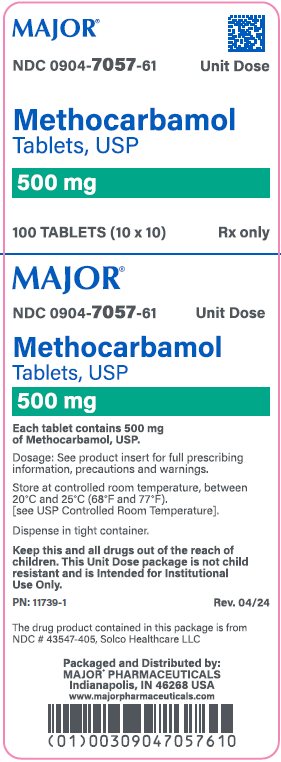 500mg carton label