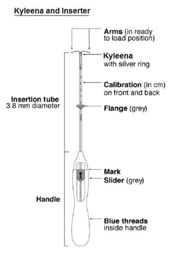 Iud Size Chart