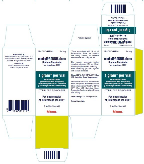 methylprednisolone 1 gram ampul