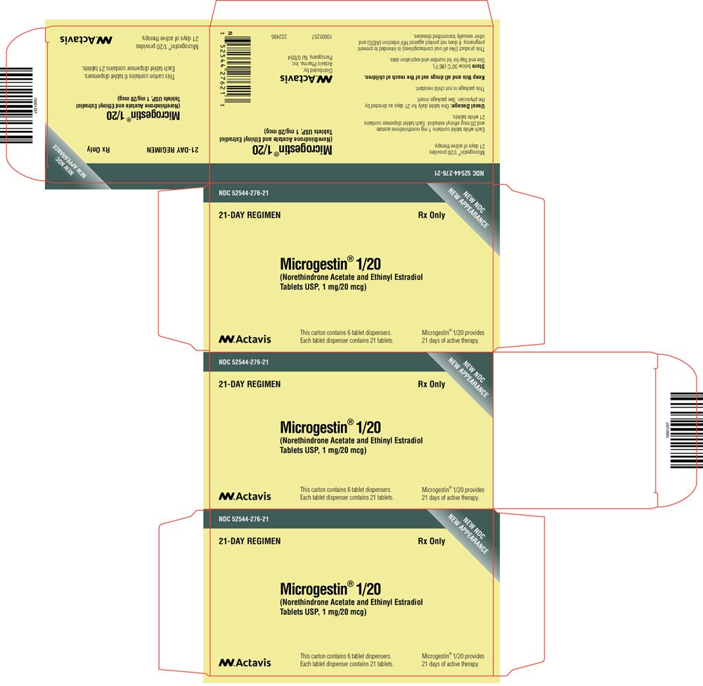 Microgestin 1/20 Carton