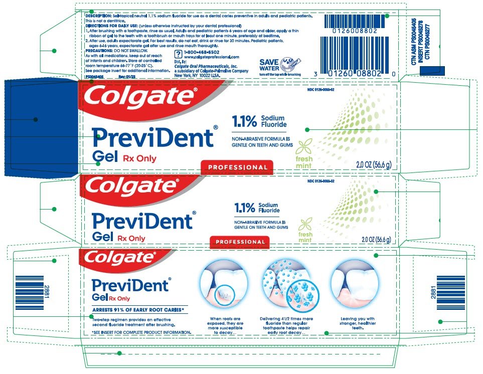 PRINCIPAL DISPLAY PANEL - 56.6 g Tube Carton - 0088