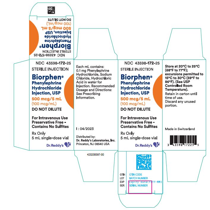 Vial Carton label