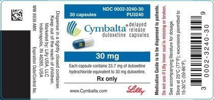 ndc cymbalta 60mg