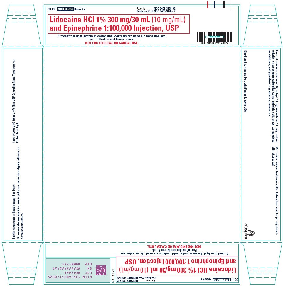 PRINCIPAL DISPLAY PANEL - 50 mL Vial Label - 3178