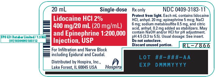 PRINCIPAL DISPLAY PANEL - 20 mL Vial Carton