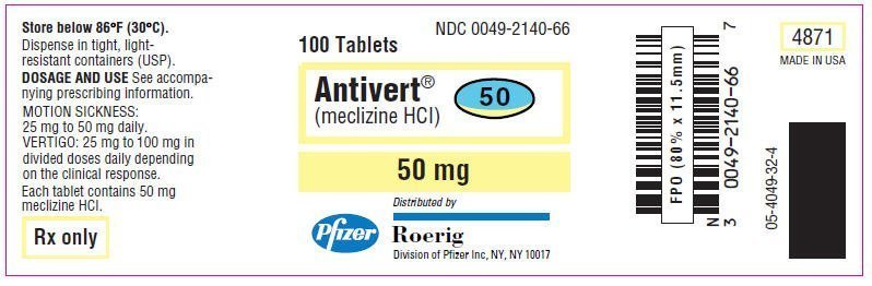 Meclizine safe in pregnancy 50 mg