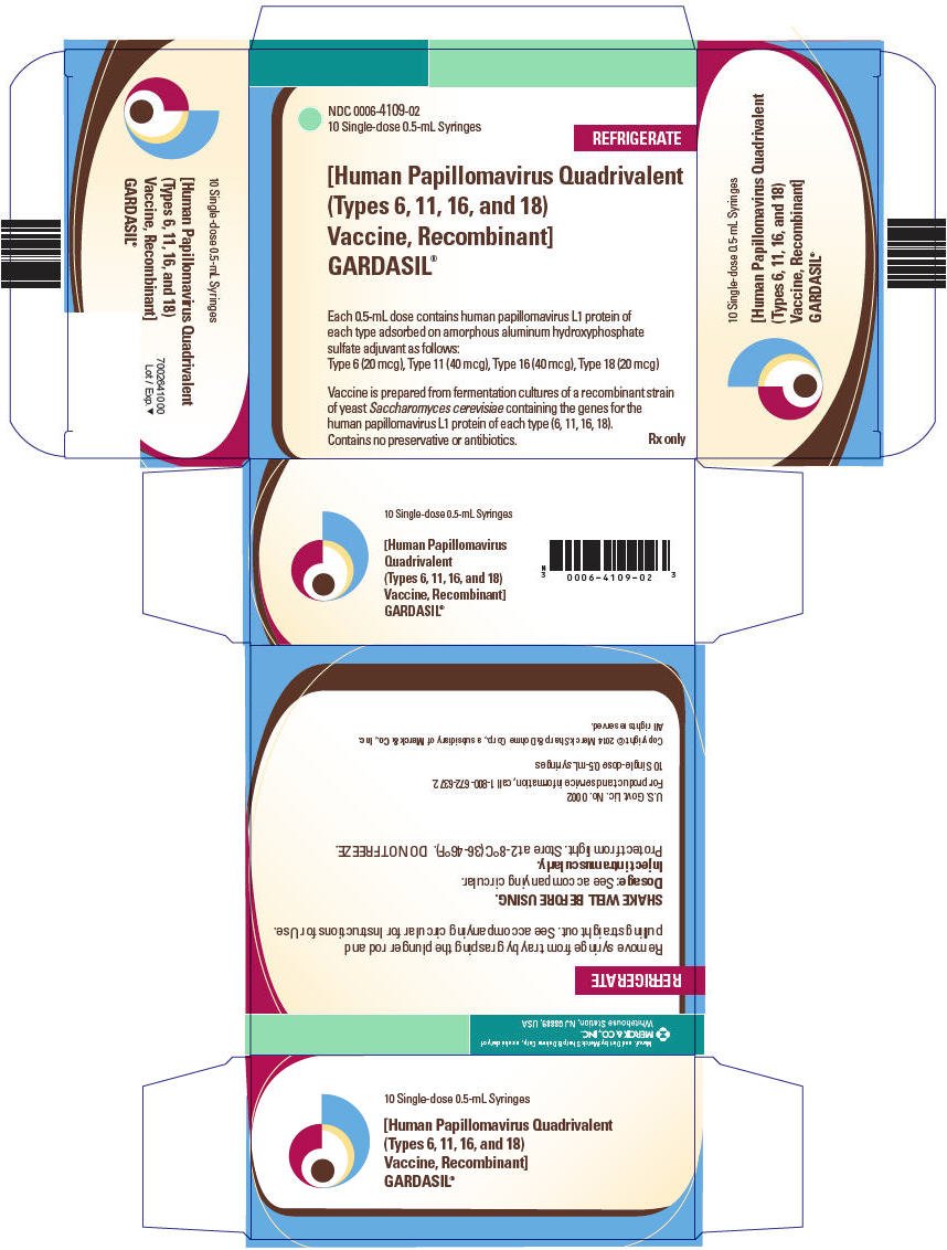 PRINCIPAL DISPLAY PANEL - 10 Single-Dose 0.5 mL Syringe Carton