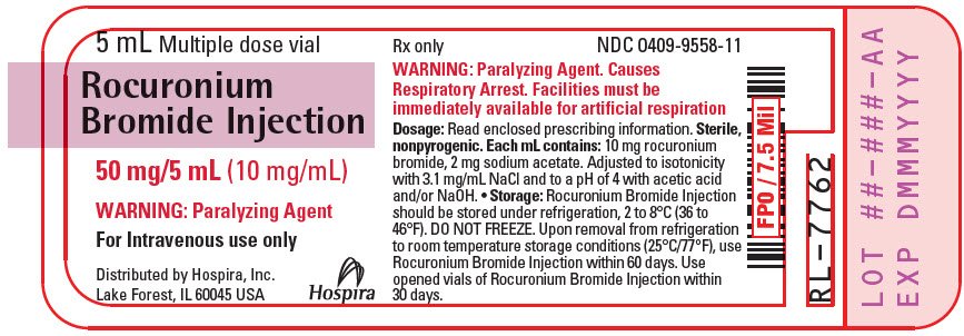 PRINCIPAL DISPLAY PANEL - 5 mL Vial Label