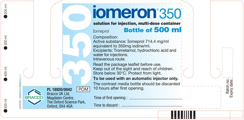 Iomeron 350 Vial 500 mL