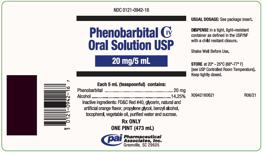 Phenobarbital Oral Solution Package Insert