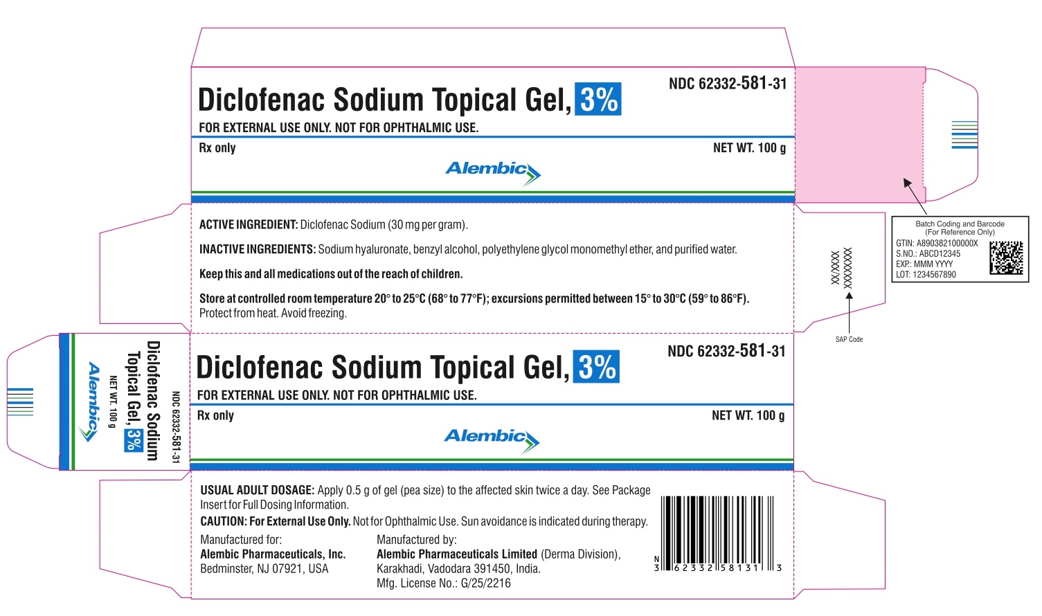 Diclofenac Sodium Gel 1