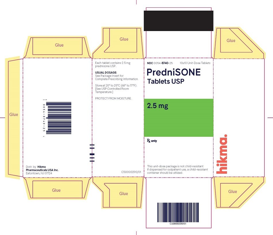 2.5 mg Unit Dose Carton - 10x10