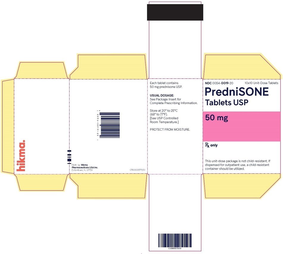 50 mg Unit Dose Carton - 10x10