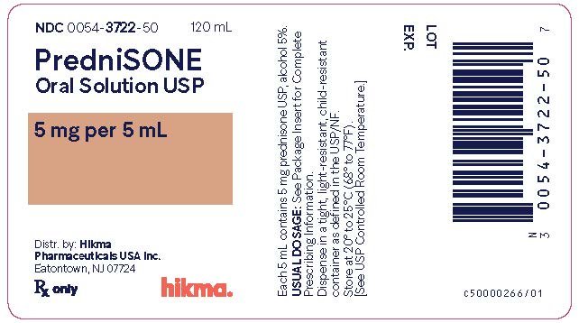 Oral Solution Label - 120 mL