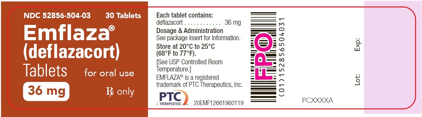 36 mg Tablet 30-Count Bottle Label