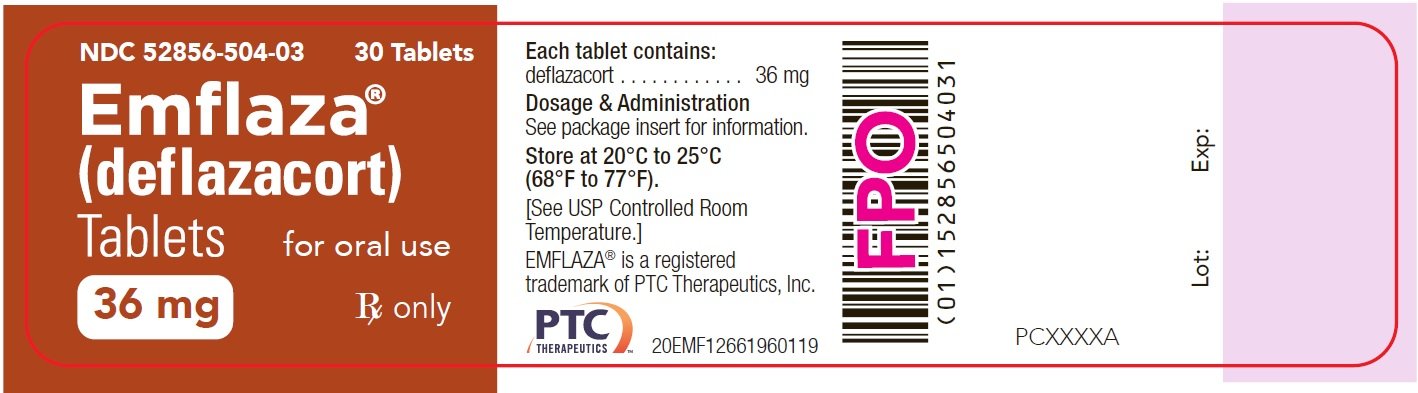 36 mg Tablet 30-Count Bottle Label
