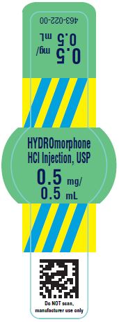 Hydromorphone PFS 0.5 mg Tamper Seal