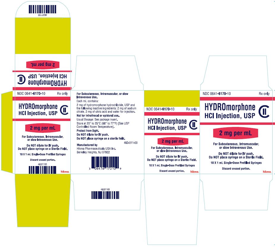 Hydromorphone PFS 2 mg Carton