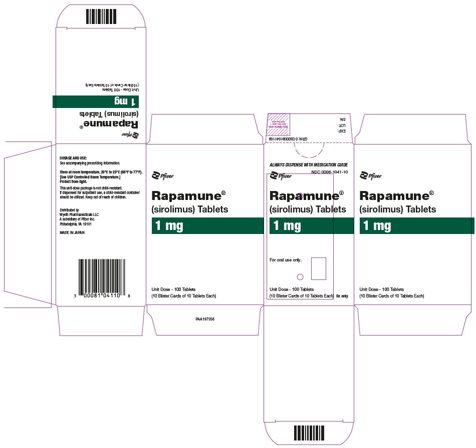 PRINCIPAL DISPLAY PANEL - 1 mg Tablet Blister Card Carton