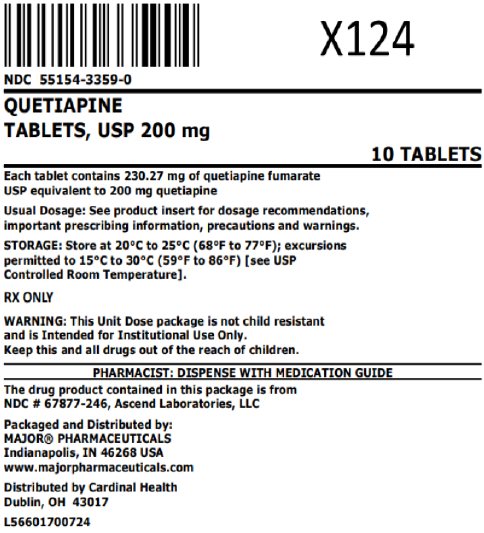 200mg bag label