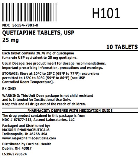 25mg bag label