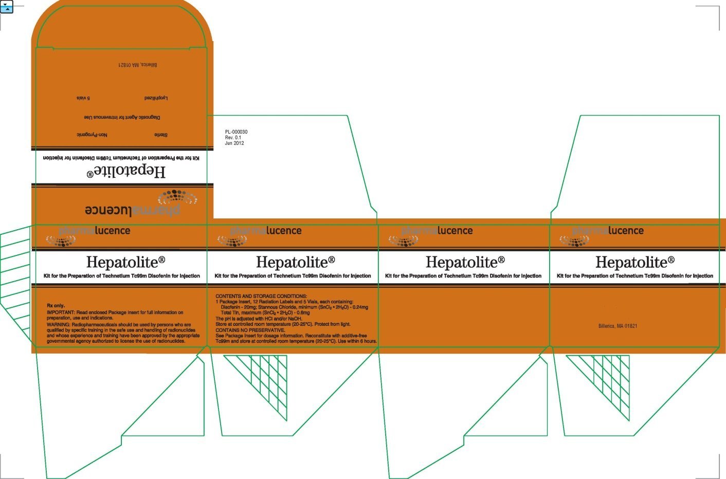 5 vial carton