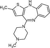 Olanzapine Chemical Structure
