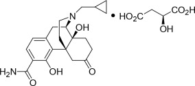 Samidorphan L-malate Chemical Structure
