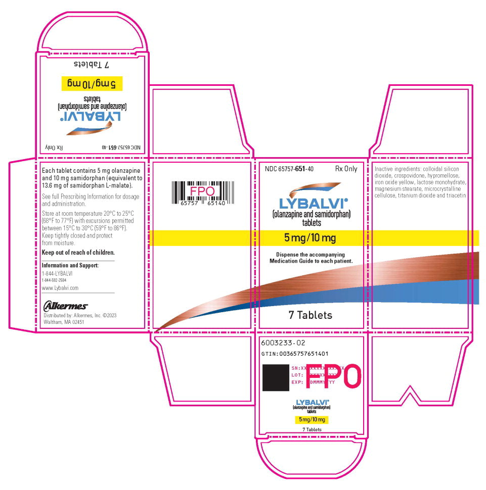 Principal Display Panel - 5 mg/10 mg 7 Tablets Carton Label
