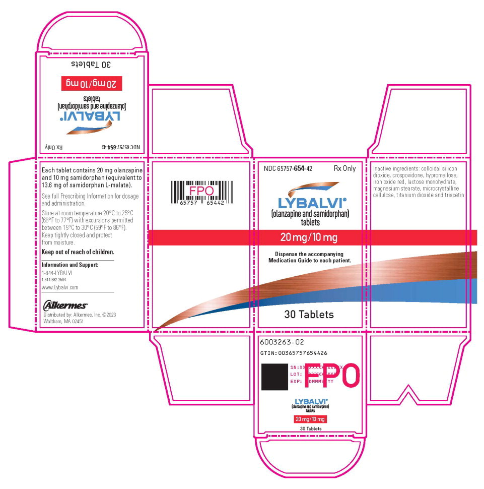 Principal Display Panel - 20 mg/10 mg 30 Tablets Carton Label
