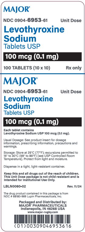 100mcg carton label