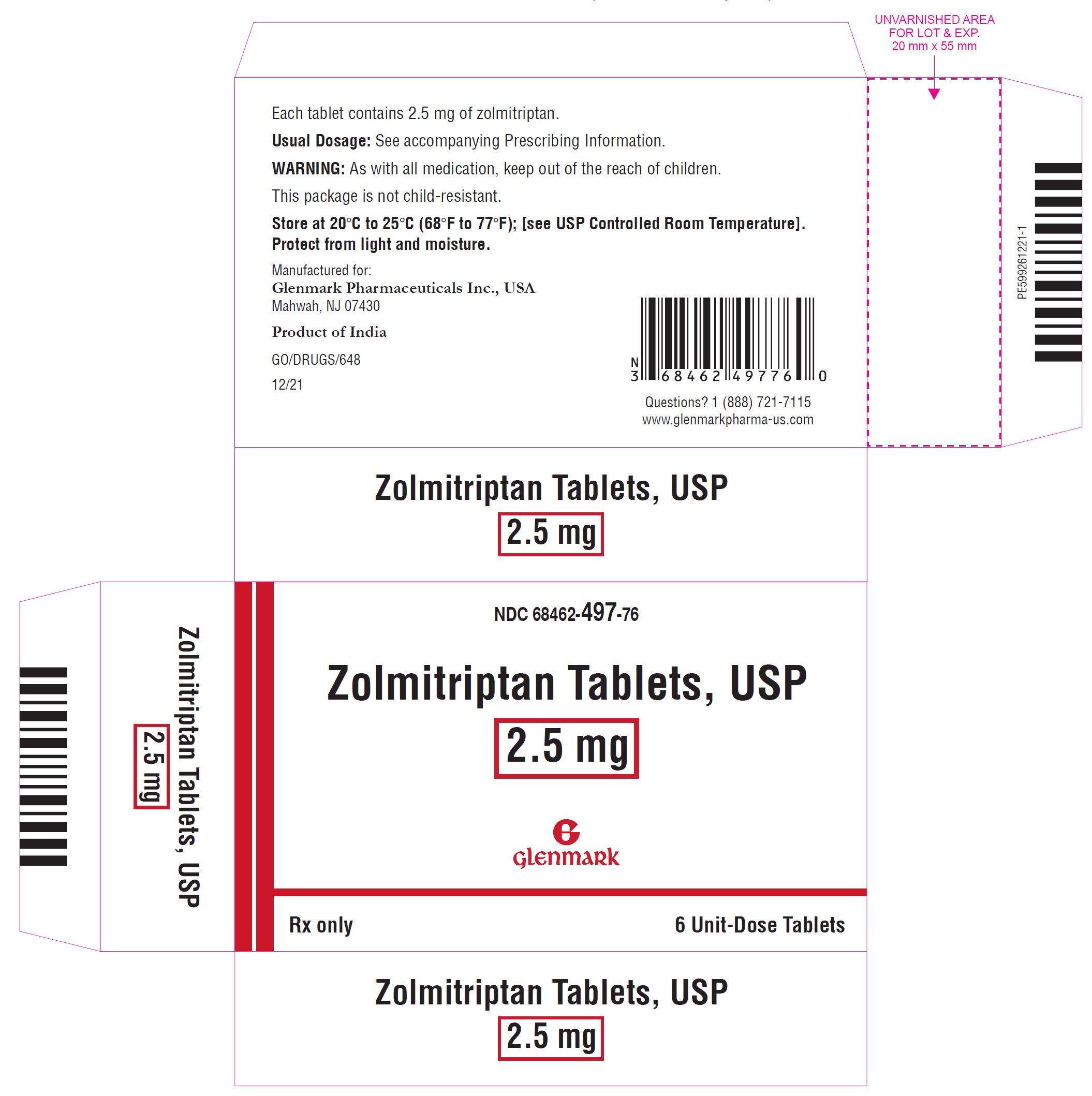 carton2.5mg6s