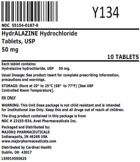 50mg bag label