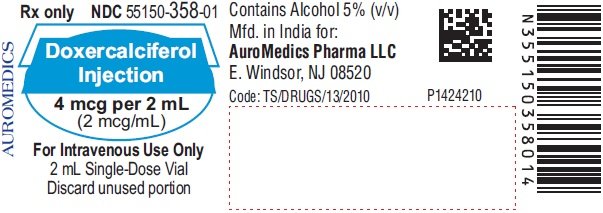 PACKAGE LABEL-PRINCIPAL DISPLAY PANEL-4 mcg per 2 mL (2 mcg/mL) - Container Label