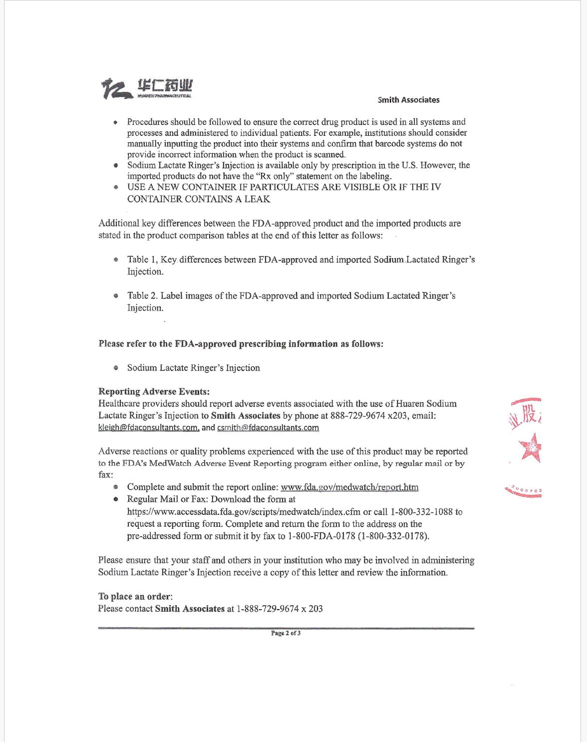 HEALTH CARE PROVIDER LETTER pg.2