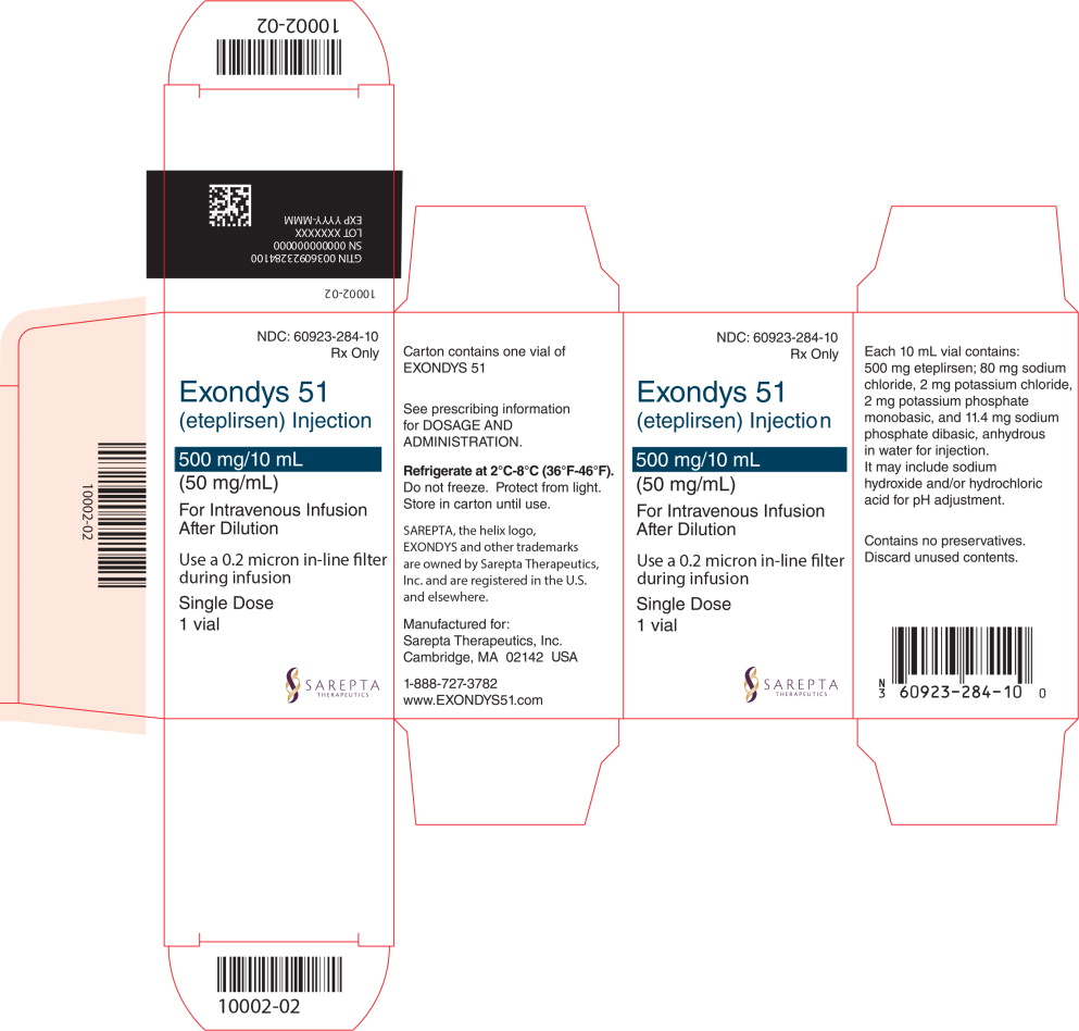 Principal Display Panel – 500 mg/10 mL Carton Label
