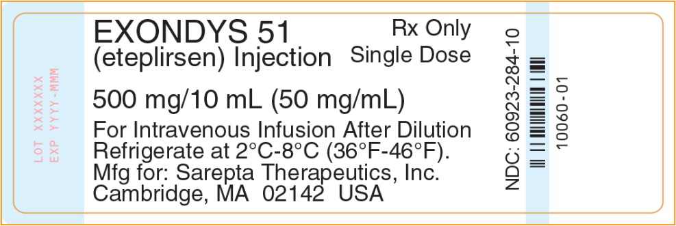 Principal Display Panel – 500 mg/10 mL Vial Label
