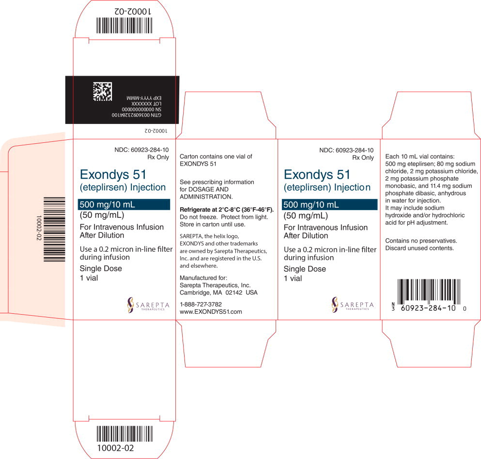 Principal Display Panel – 500 mg/10 mL Carton Label
