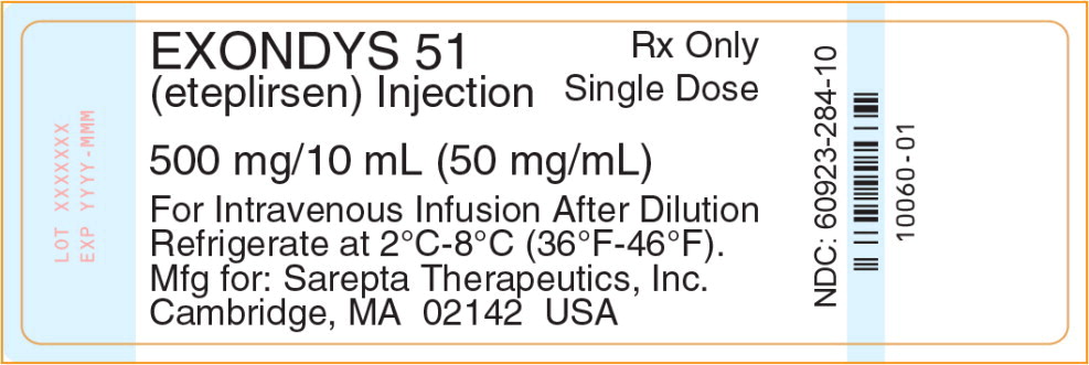 Principal Display Panel – 500 mg/10 mL Vial Label
