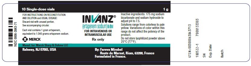 PRINCIPAL DISPLAY PANEL - 10 Single-dose vials Label