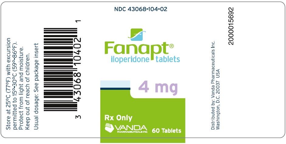 PRINCIPAL DISPLAY PANEL - 4mg Label