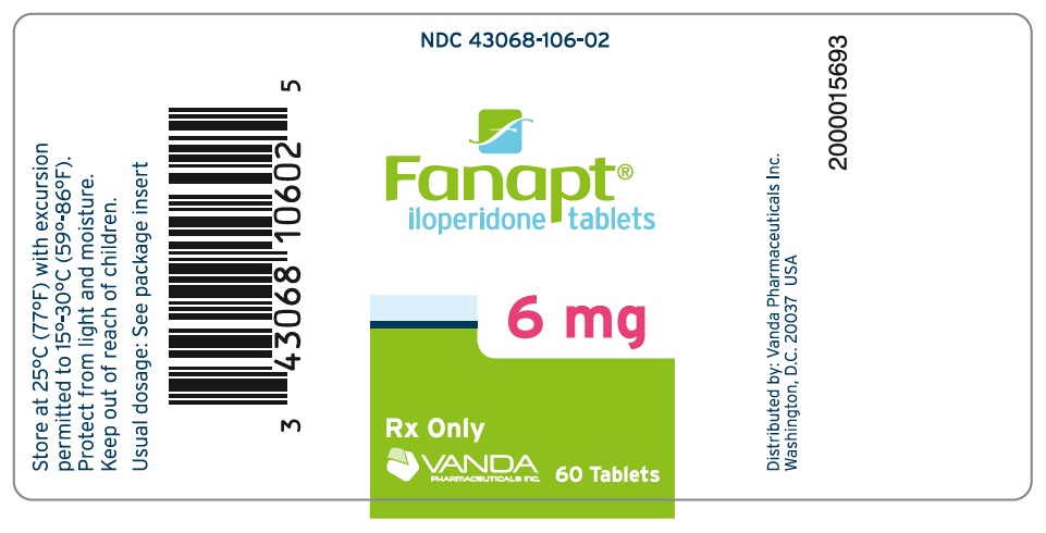 PRINCIPAL DISPLAY PANEL -  6mg Label