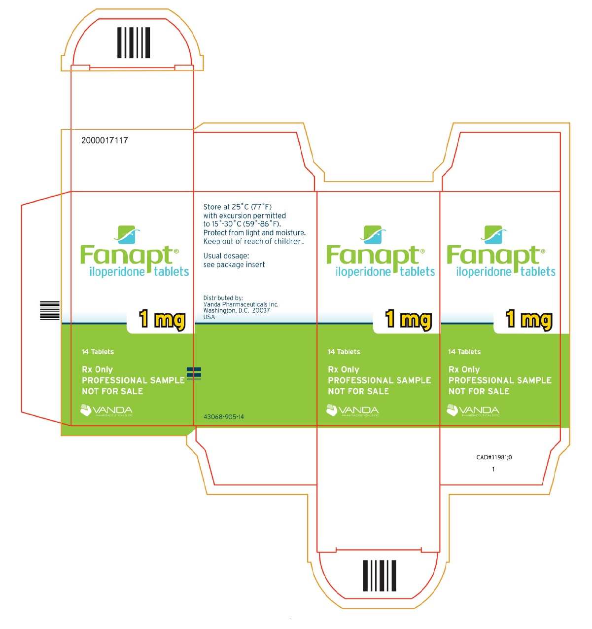 PRINCIPAL DISPLAY PANEL - 1mg carton