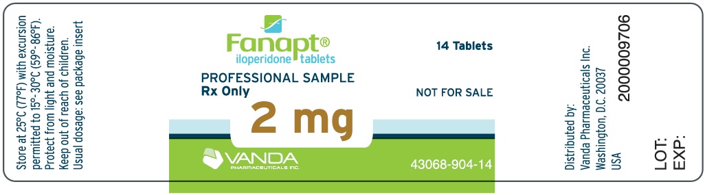 PRINCIPAL DISPLAY PANEL - 2mg Label
