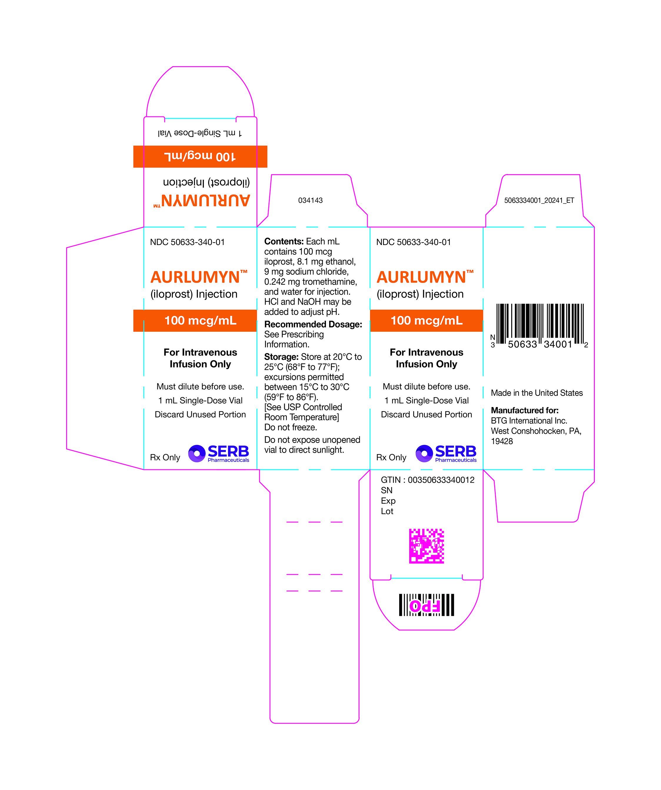 Carton label