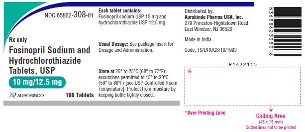 PACKAGE LABEL-PRINCIPAL DISPLAY PANEL - 10 mg/12.5 mg (100 Tablet Bottle)