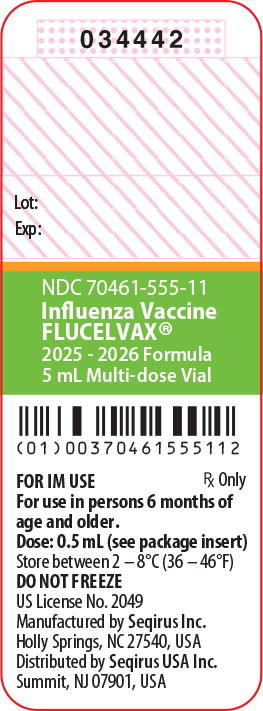 Principal Display Panel – 5 mL Vial Label
